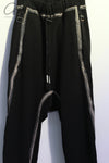 Boris Bidjan Saberi stitched object dyed casual pants AW21 P9.1 ST F0406C